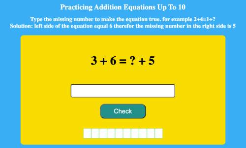 Read more about the article Practicing Addition Equations Up To 10