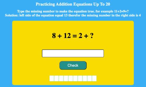 Read more about the article Practicing Addition Equations Up To 20