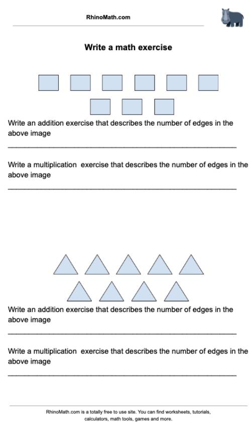 Read more about the article Multiplication question – Writing a question from an image – pt2