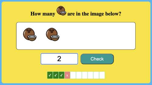 Read more about the article Counting Fruits – Up to 5 – Level 1