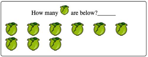 counting fruits up to 10