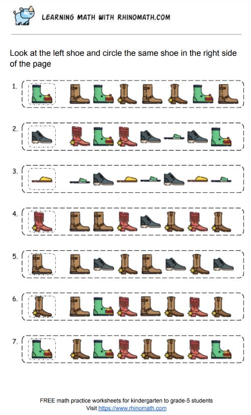 Read more about the article Same or Different shapes – Page 2