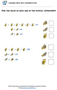 multiplication table puzzles - page 4