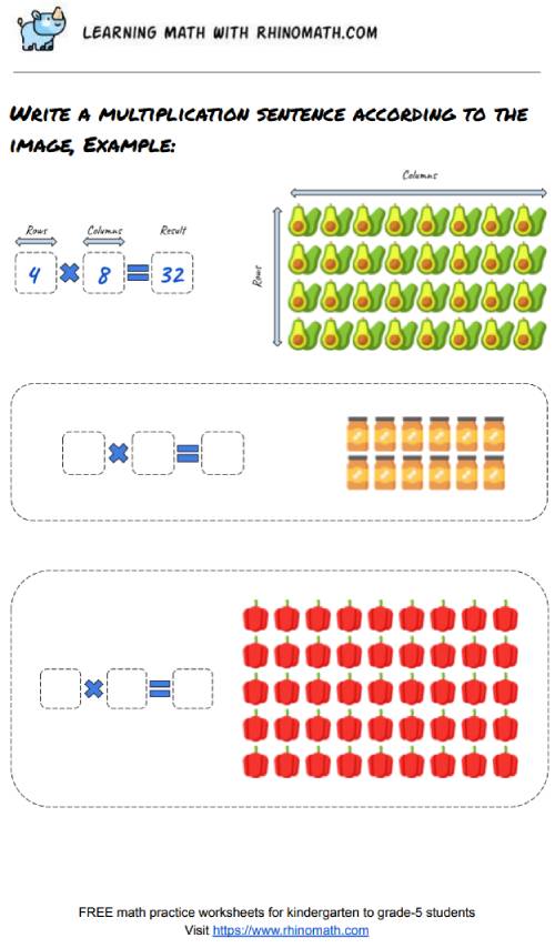 Read more about the article Multiplication With Arrays – Practice Worksheet Page 9