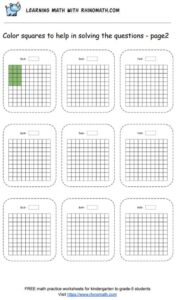 multiplication with arrays - page 2